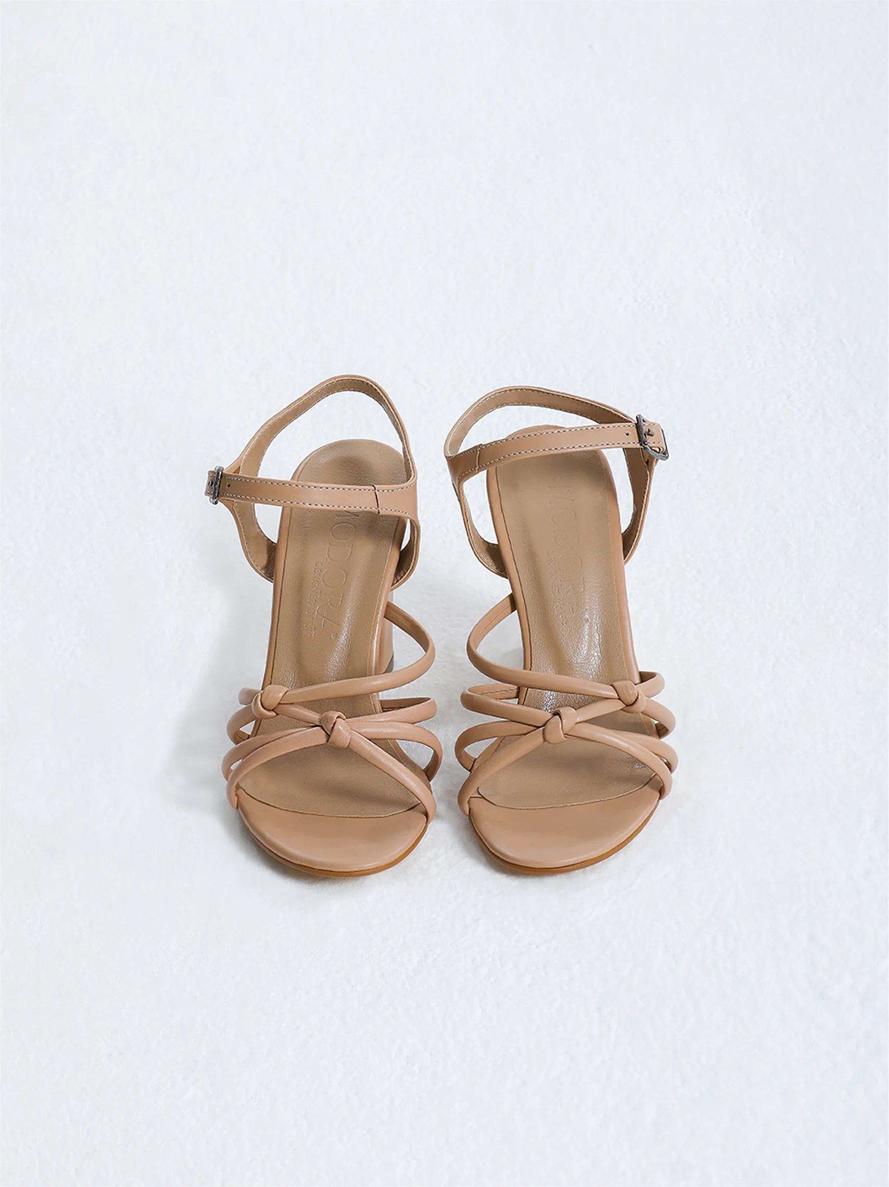 Tan block 2025 heel sandals uk