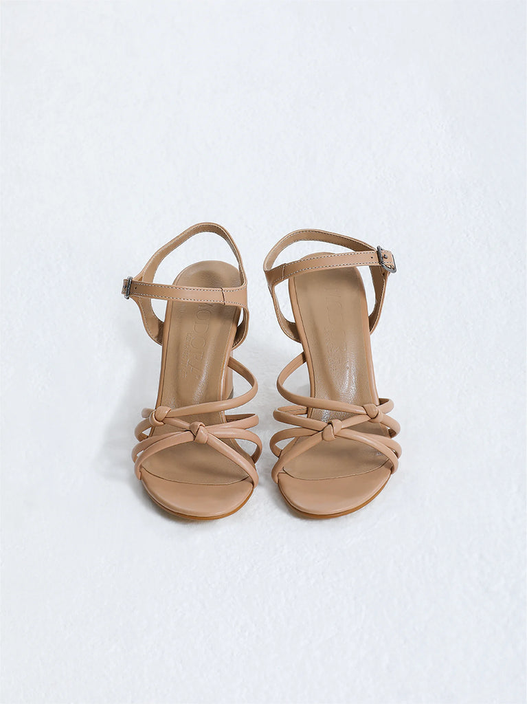 tan block heel sandals uk online