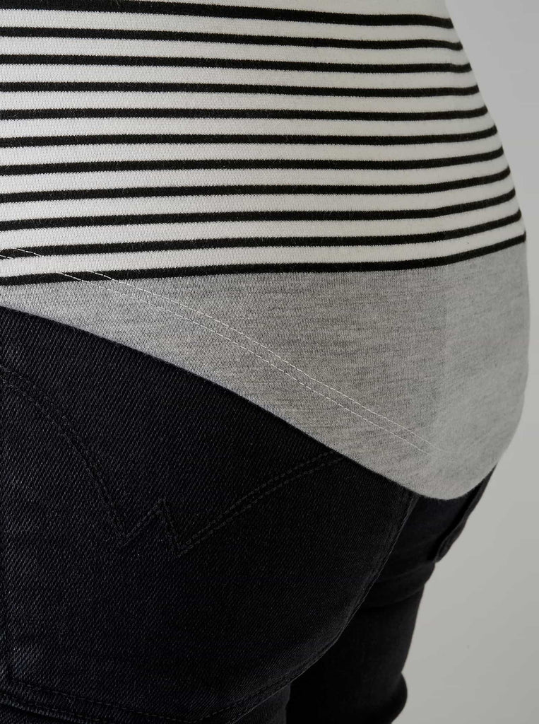 grey long sleeve top