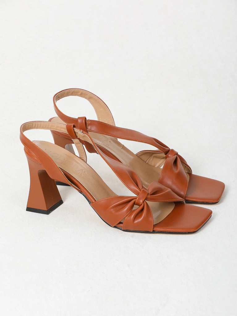 Knot Shoes for Women in brown