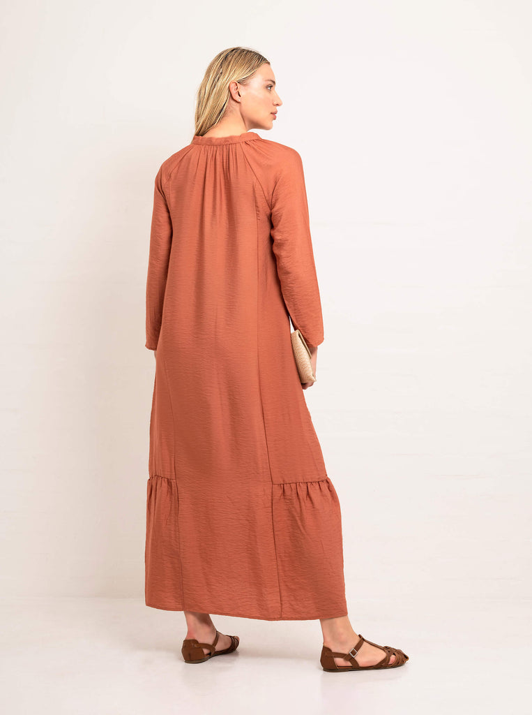 terracotta coloured dresses