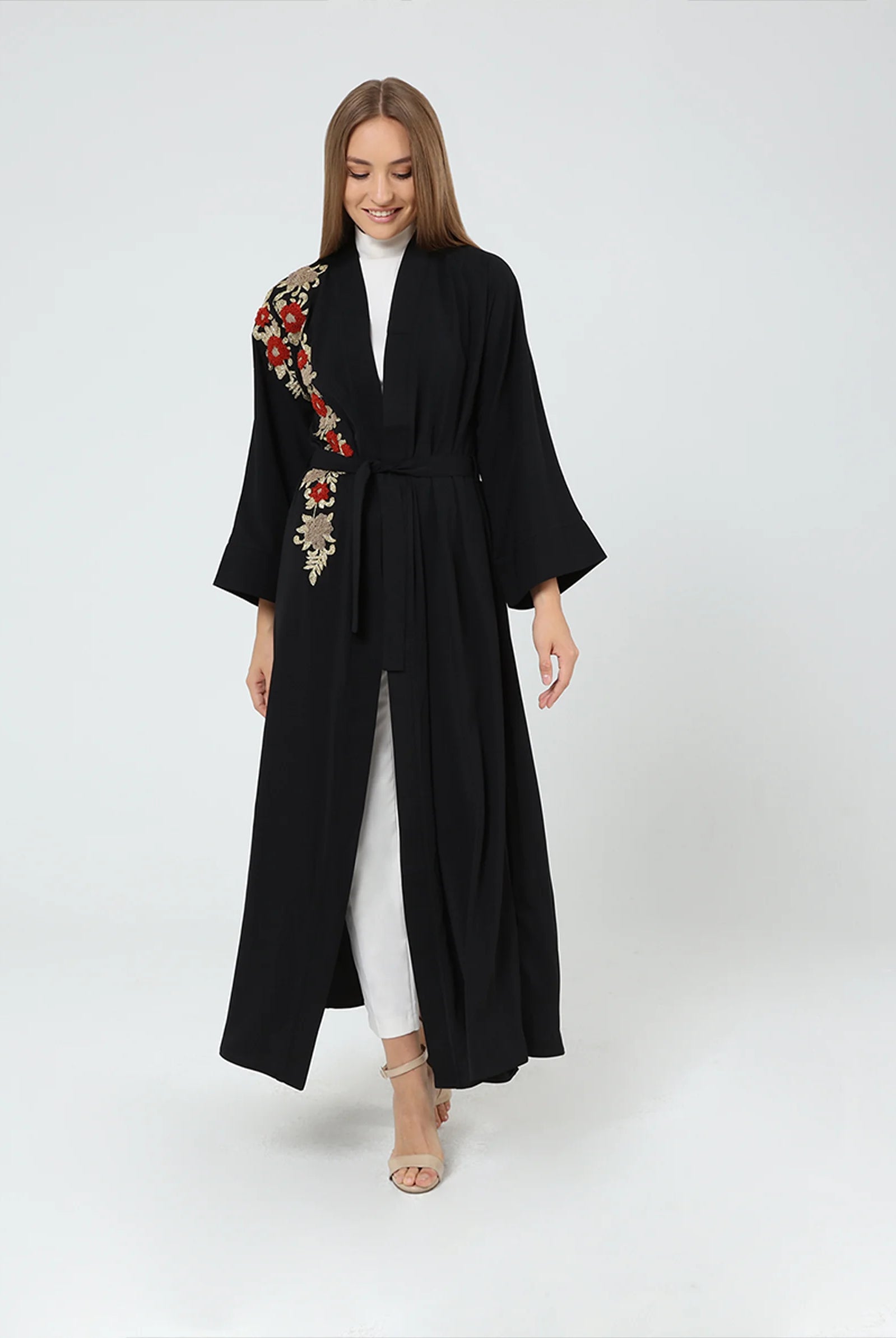 black kimono jacket uk