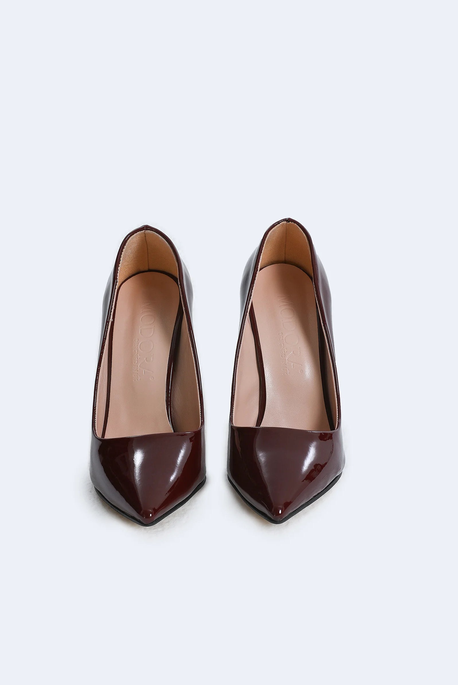 burgundy court shoes