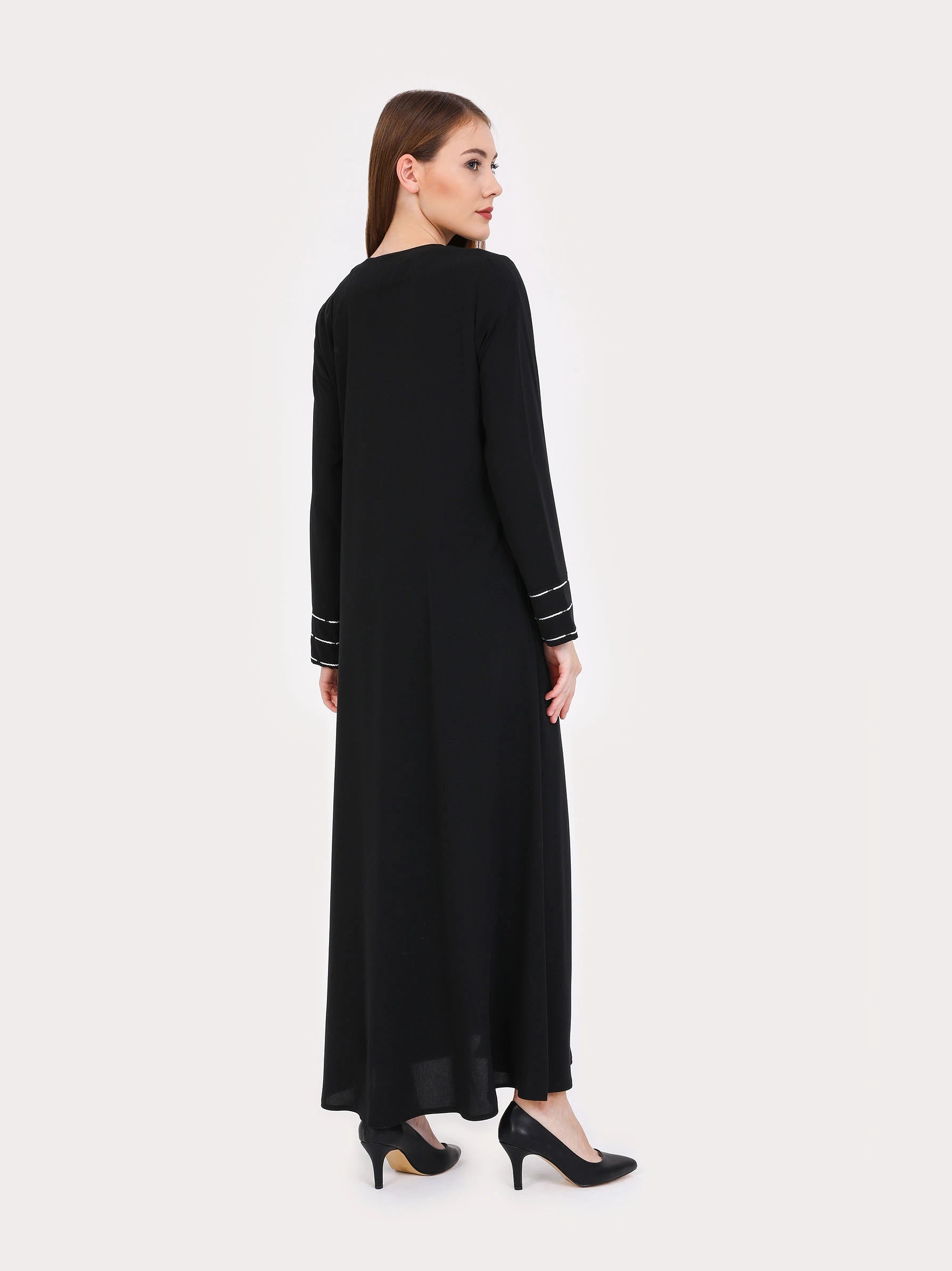 open abaya dress