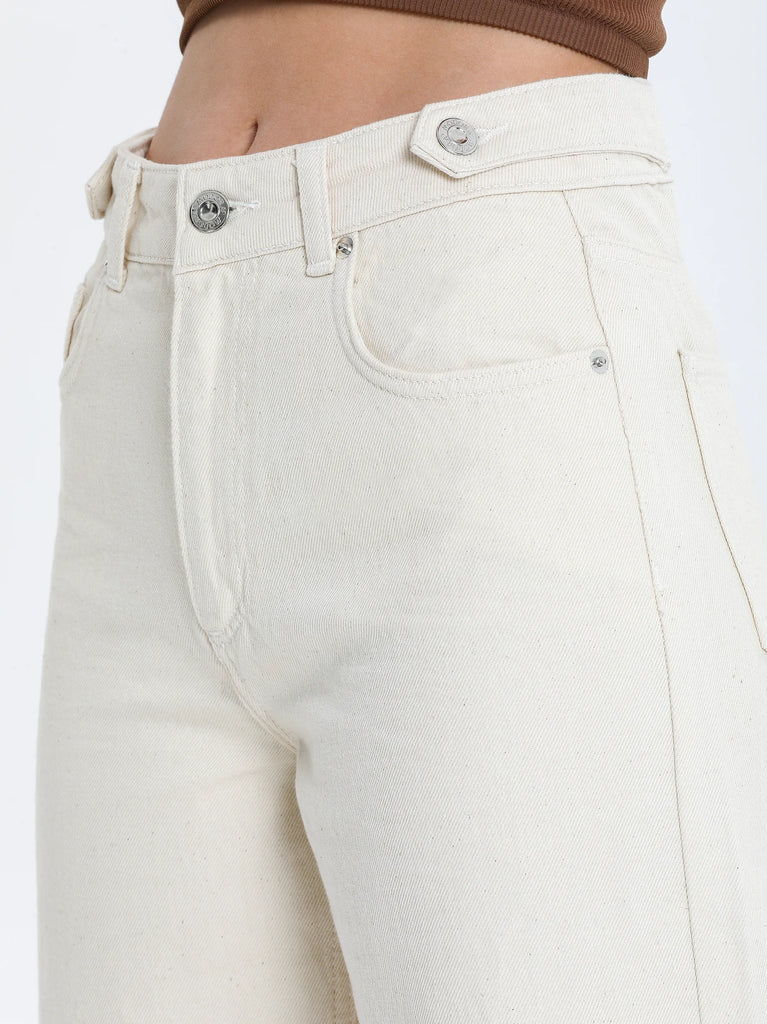 White Wide Leg Jeans UK | Pair of White Jeans for Women – Modora UK