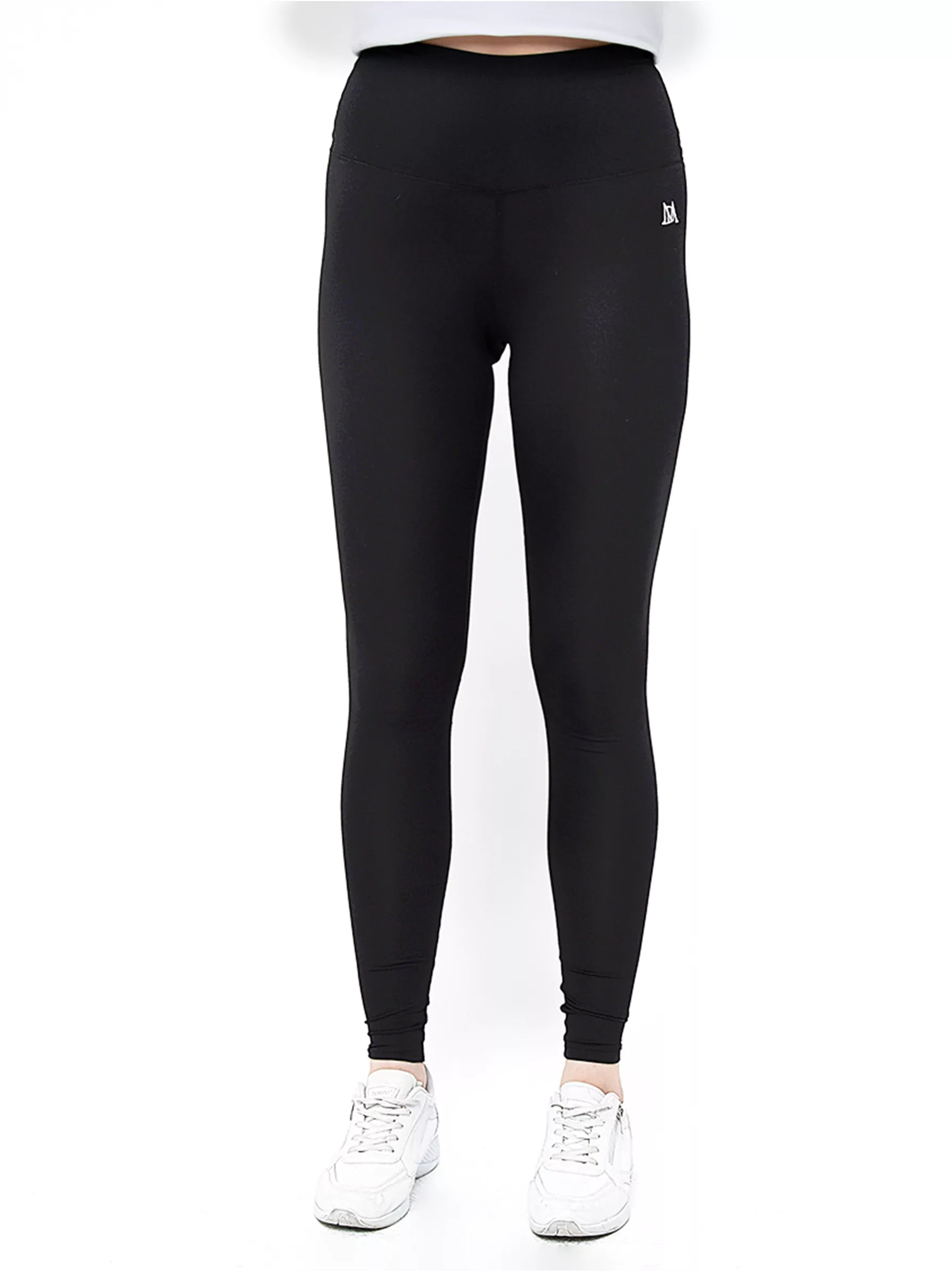 black high waisted leggings