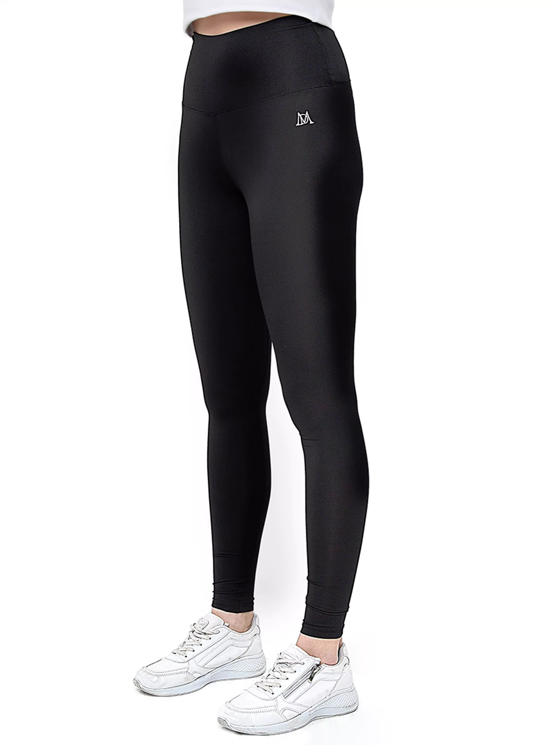 black high waisted leggings gym