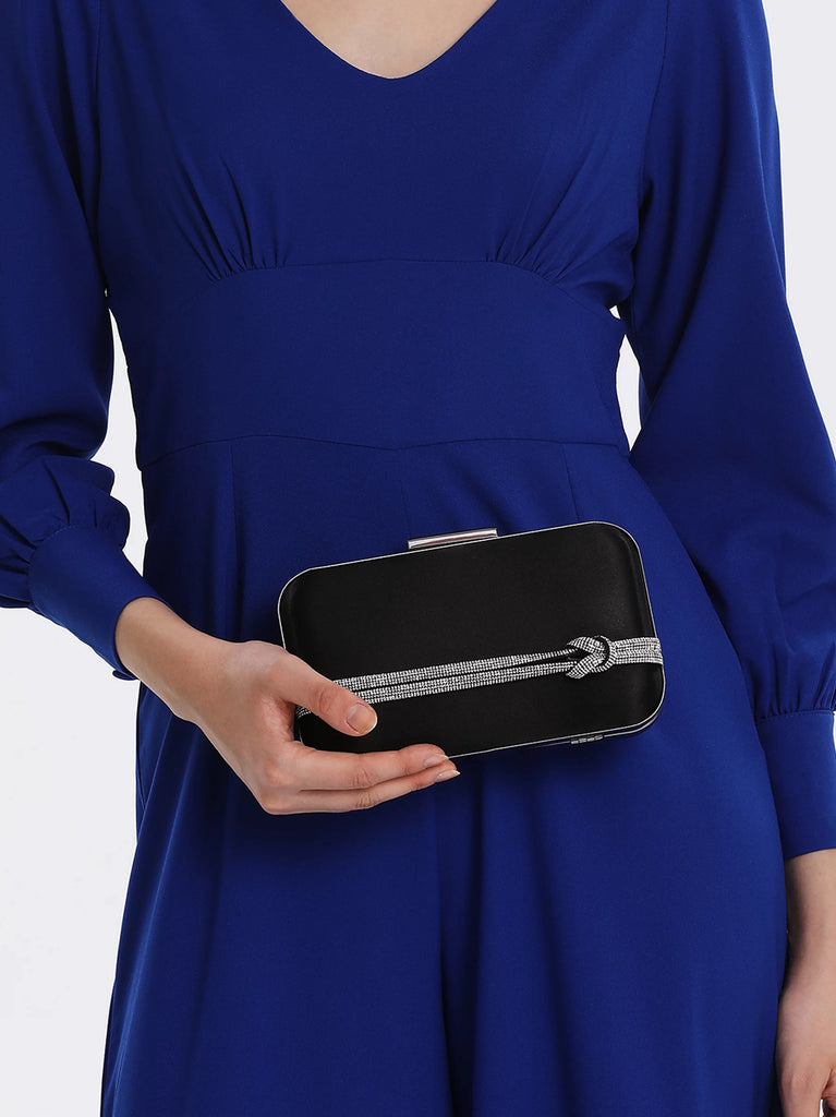 black diamante bags for women