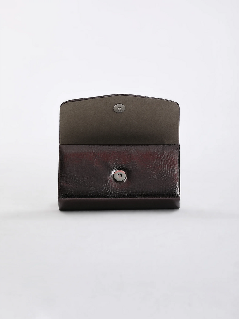 bronze metallic clutch