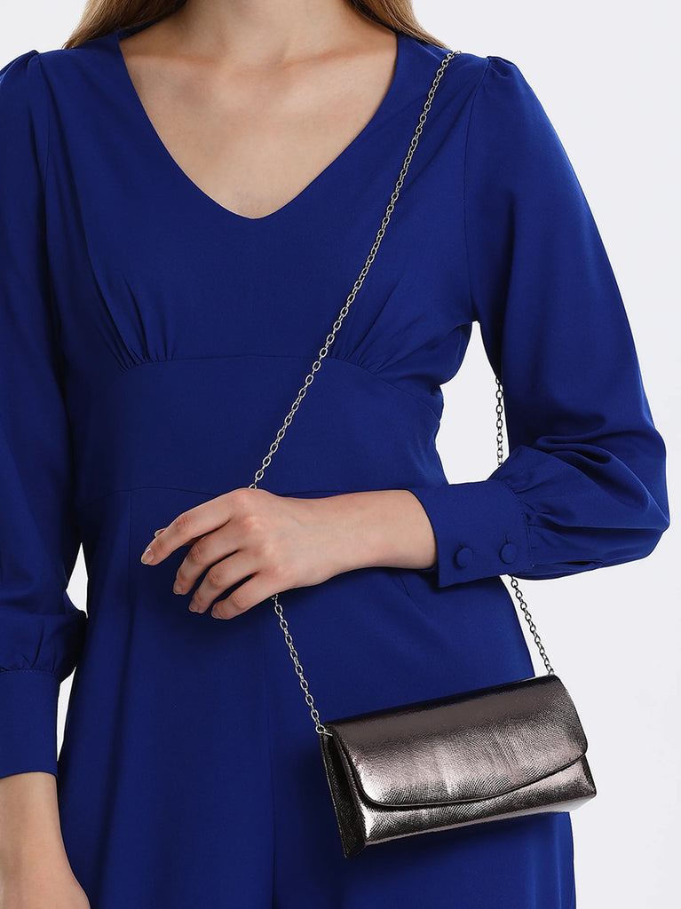 bronze metallic clutch 