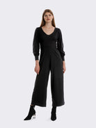 black wideleg jumpsuit