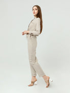 Linen Blend Jumpsuits