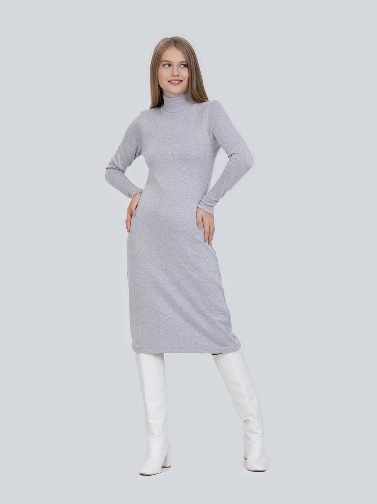 Grey Midi Dress uk