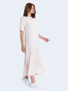 pink flare dress for women