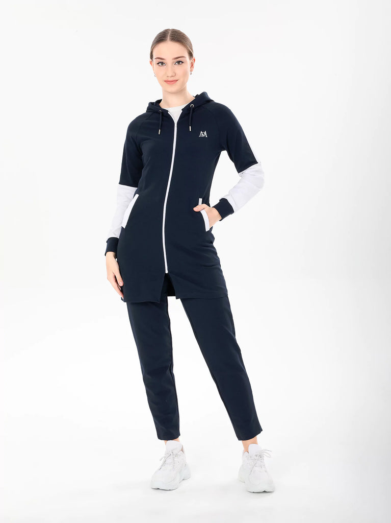 navy tracktop
