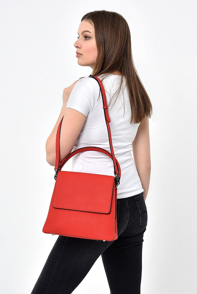 red leather bags for women