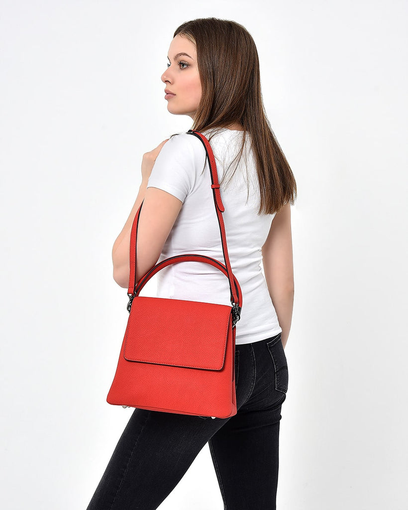 red leather bags for women