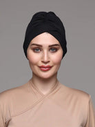 navy swim turban