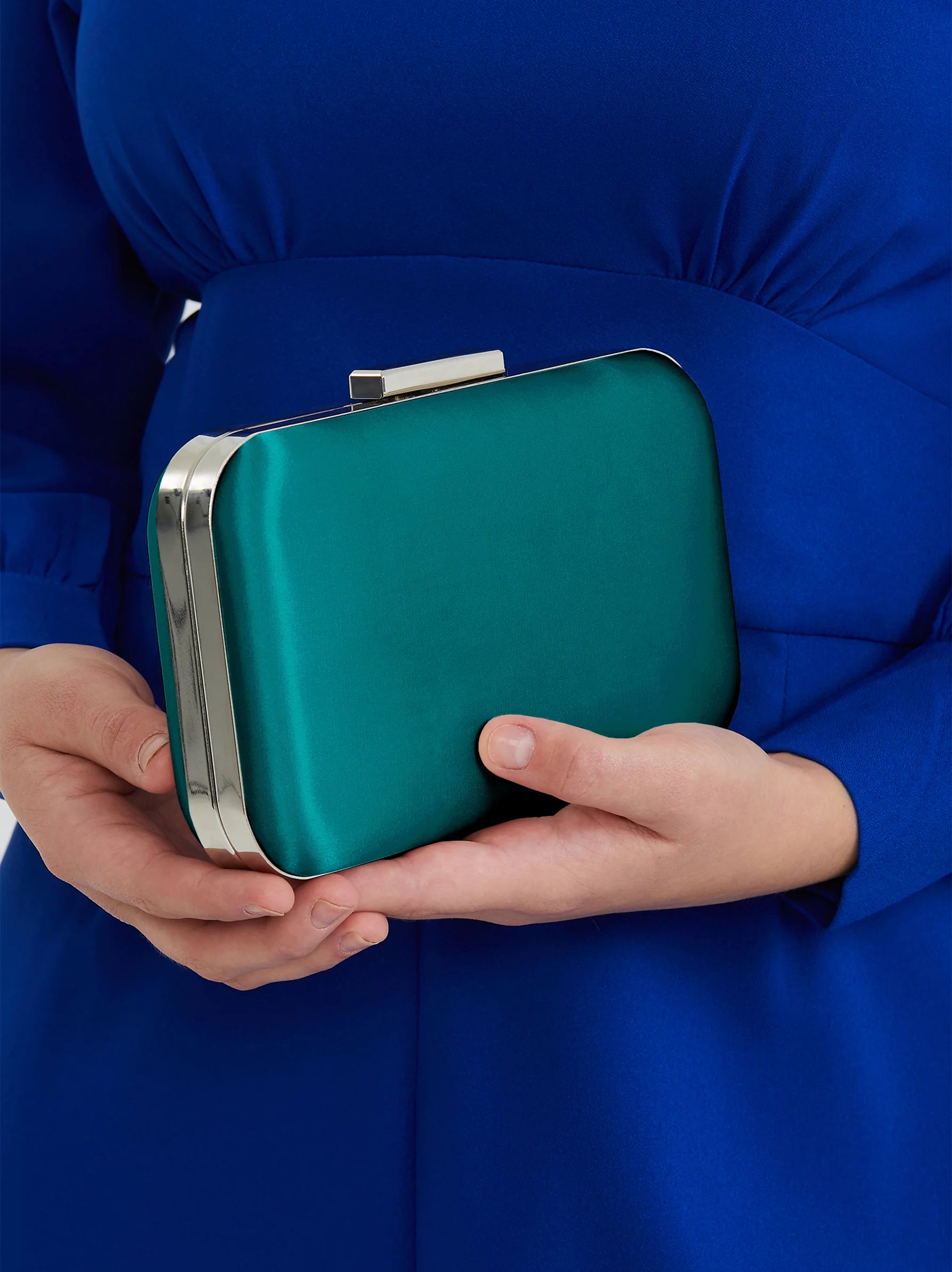 Emerald green deals clutch bag uk