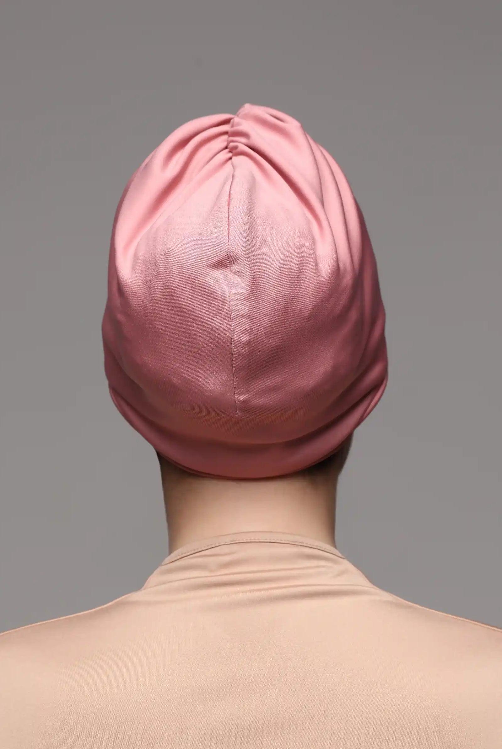 pink swim turban 