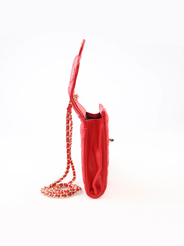 small red cross body bag