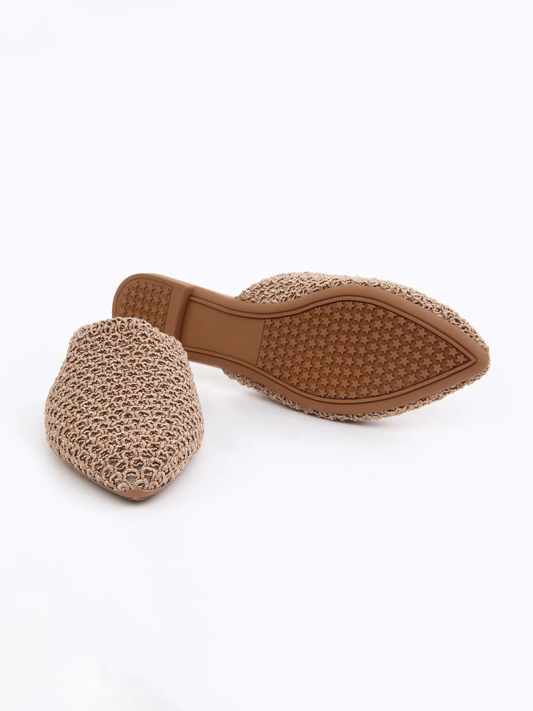 beige slippers uk