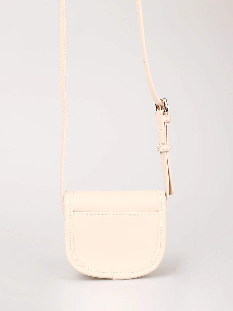 cream mini handbag