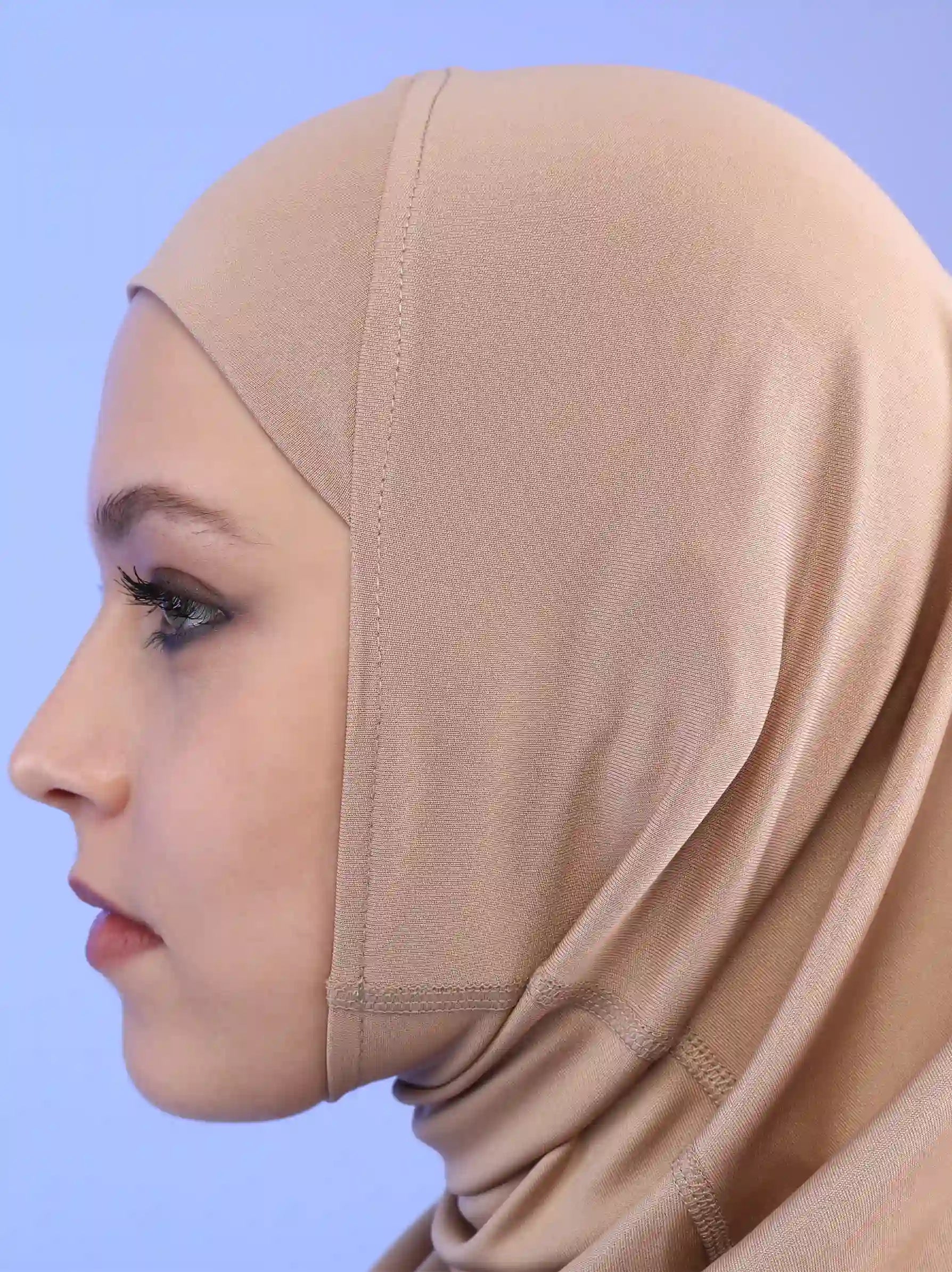 beige sport hijab