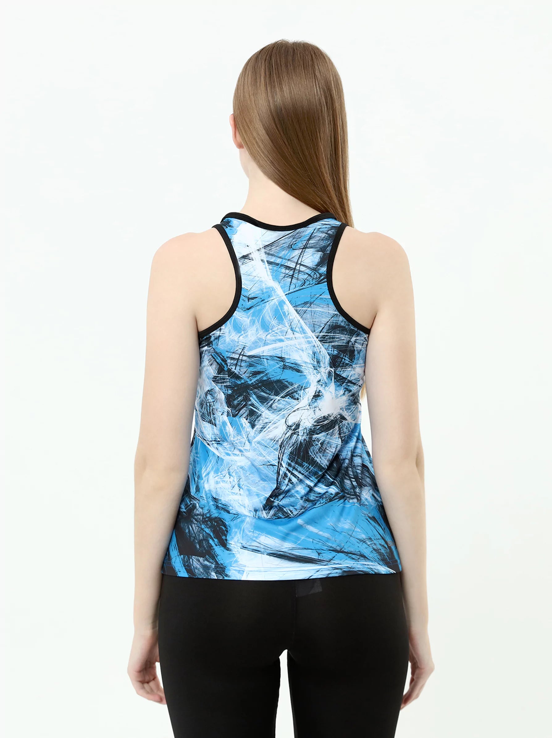 ladies ocean blue tank tops