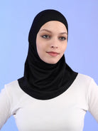 Black sports hijab
