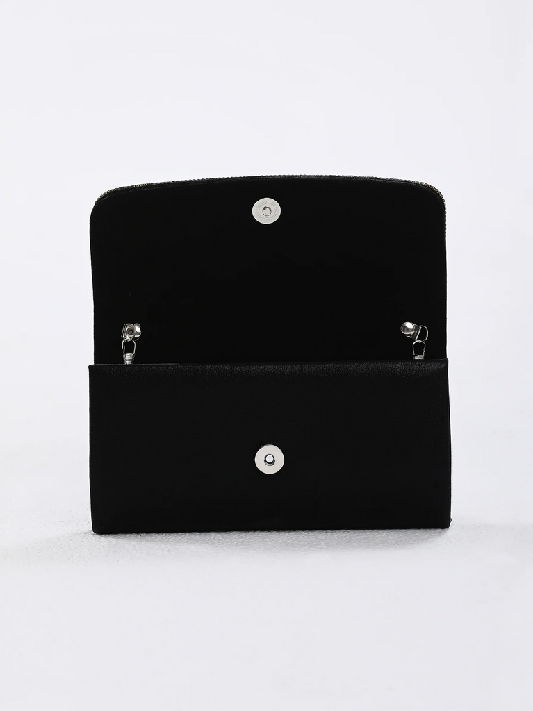 shop for black clutch bags