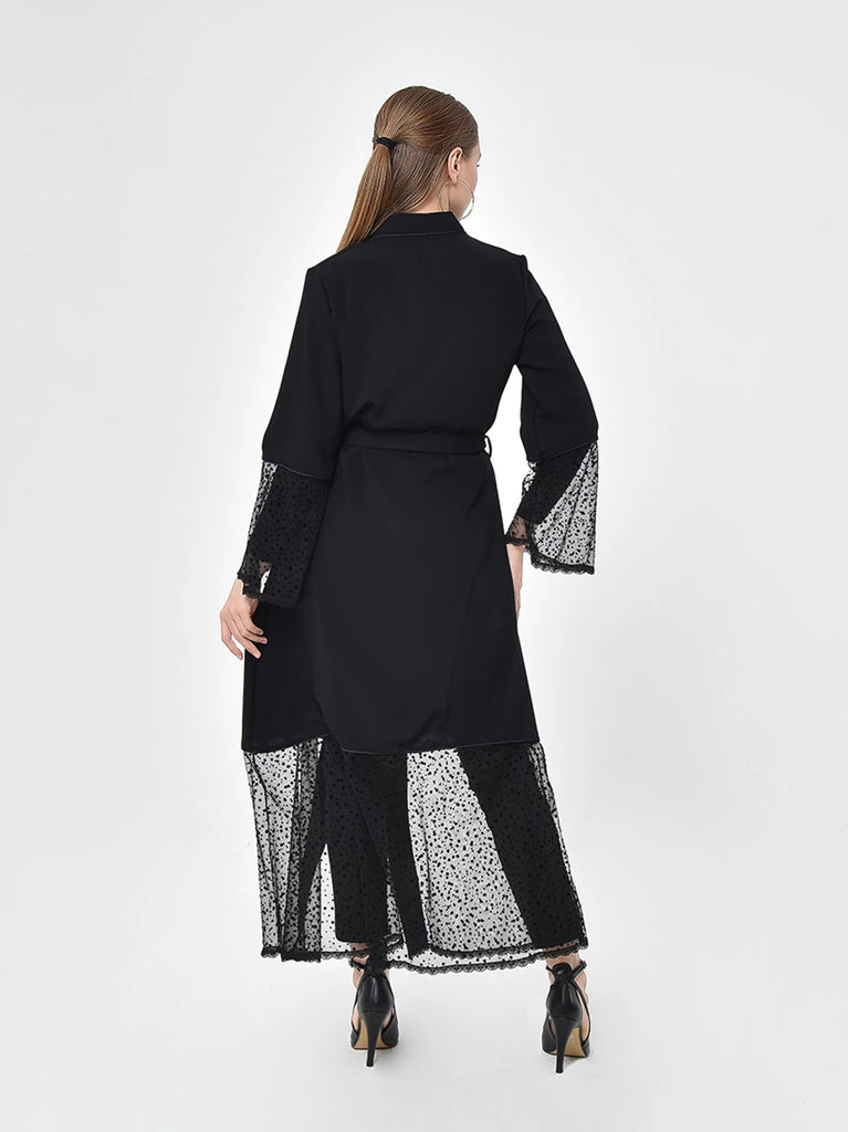 shop black kimono