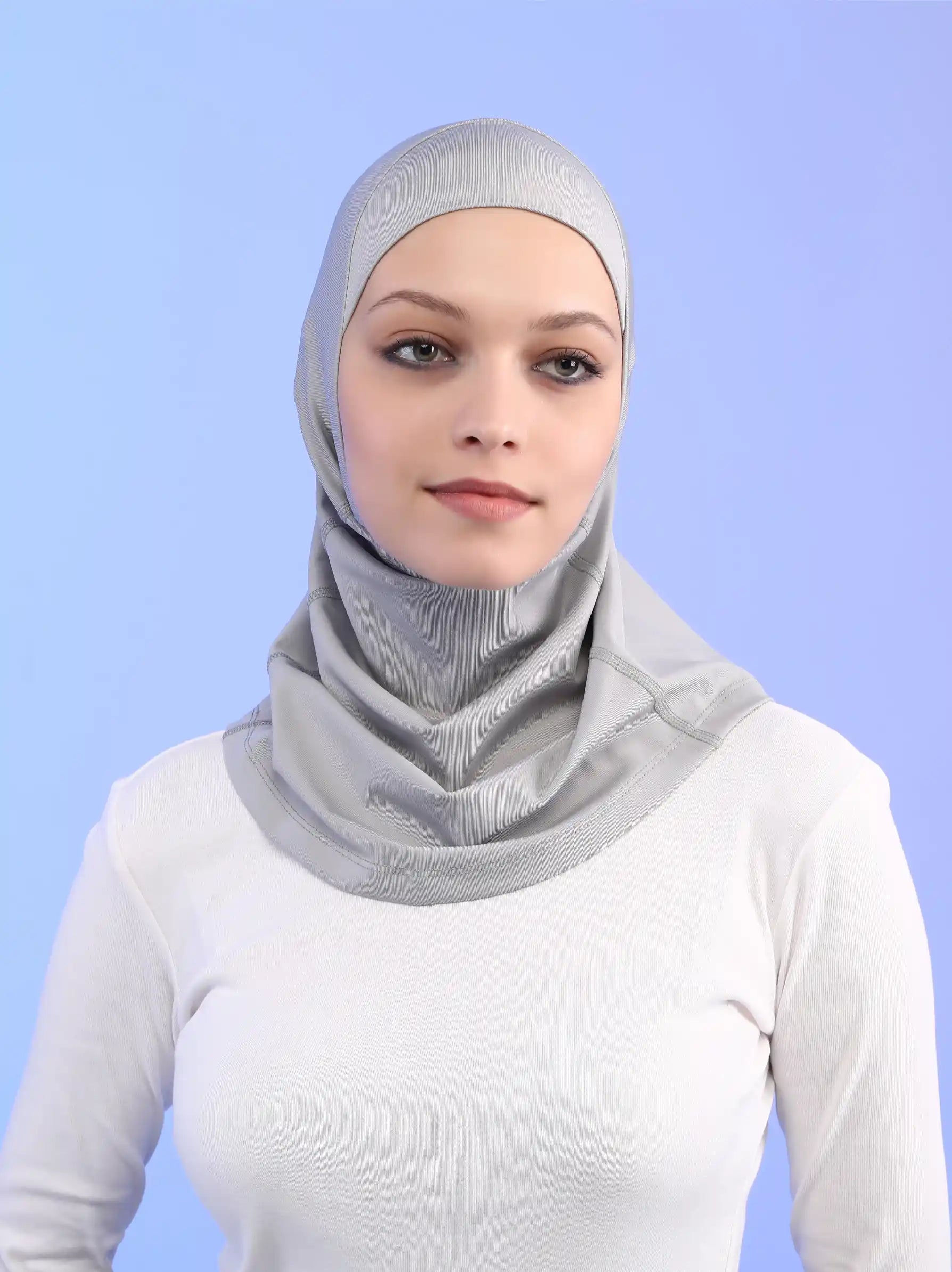 grey sport hijab