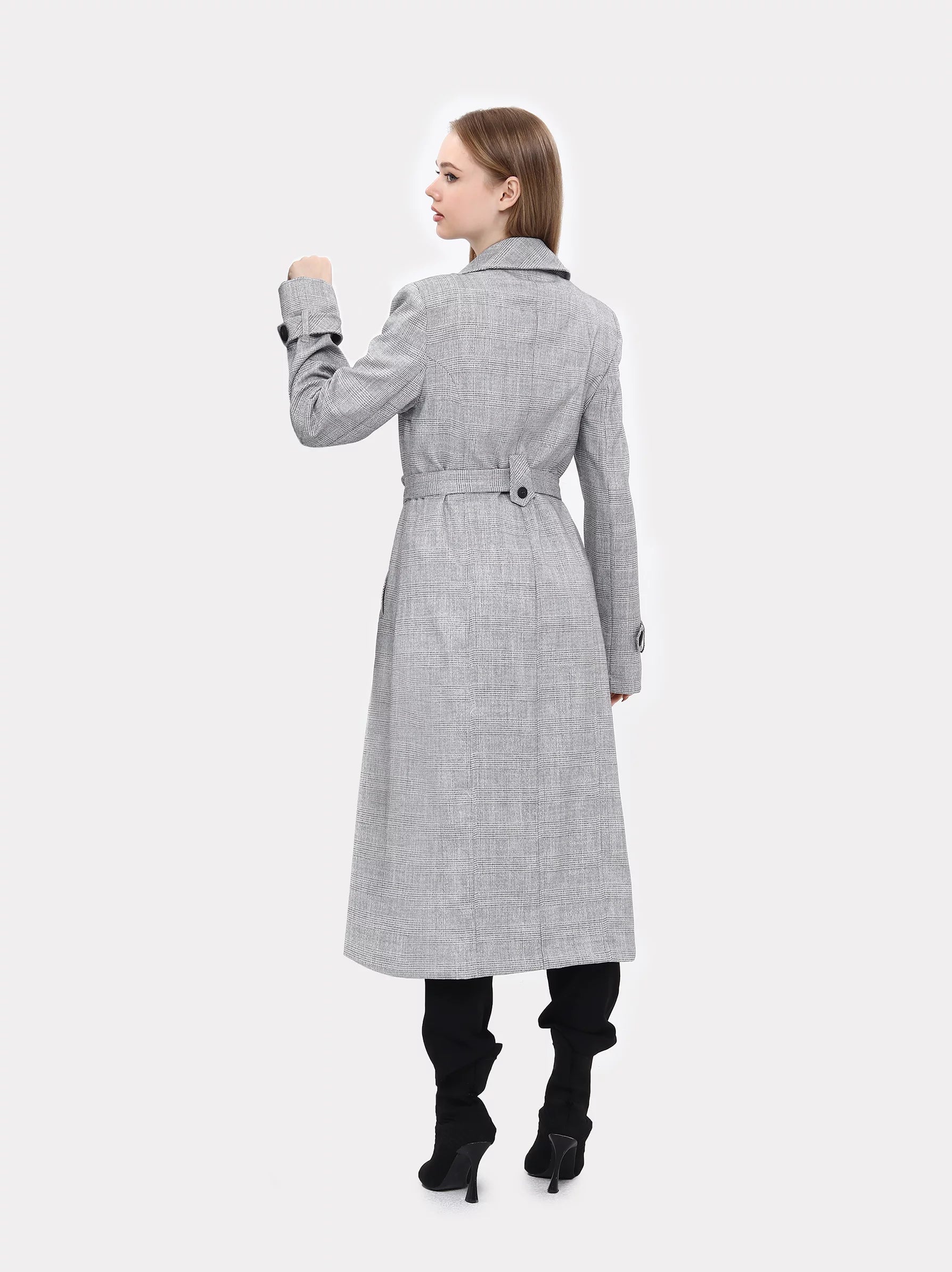 Next ladies grey deals coat