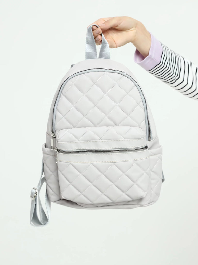 quilted leather backpacks for women