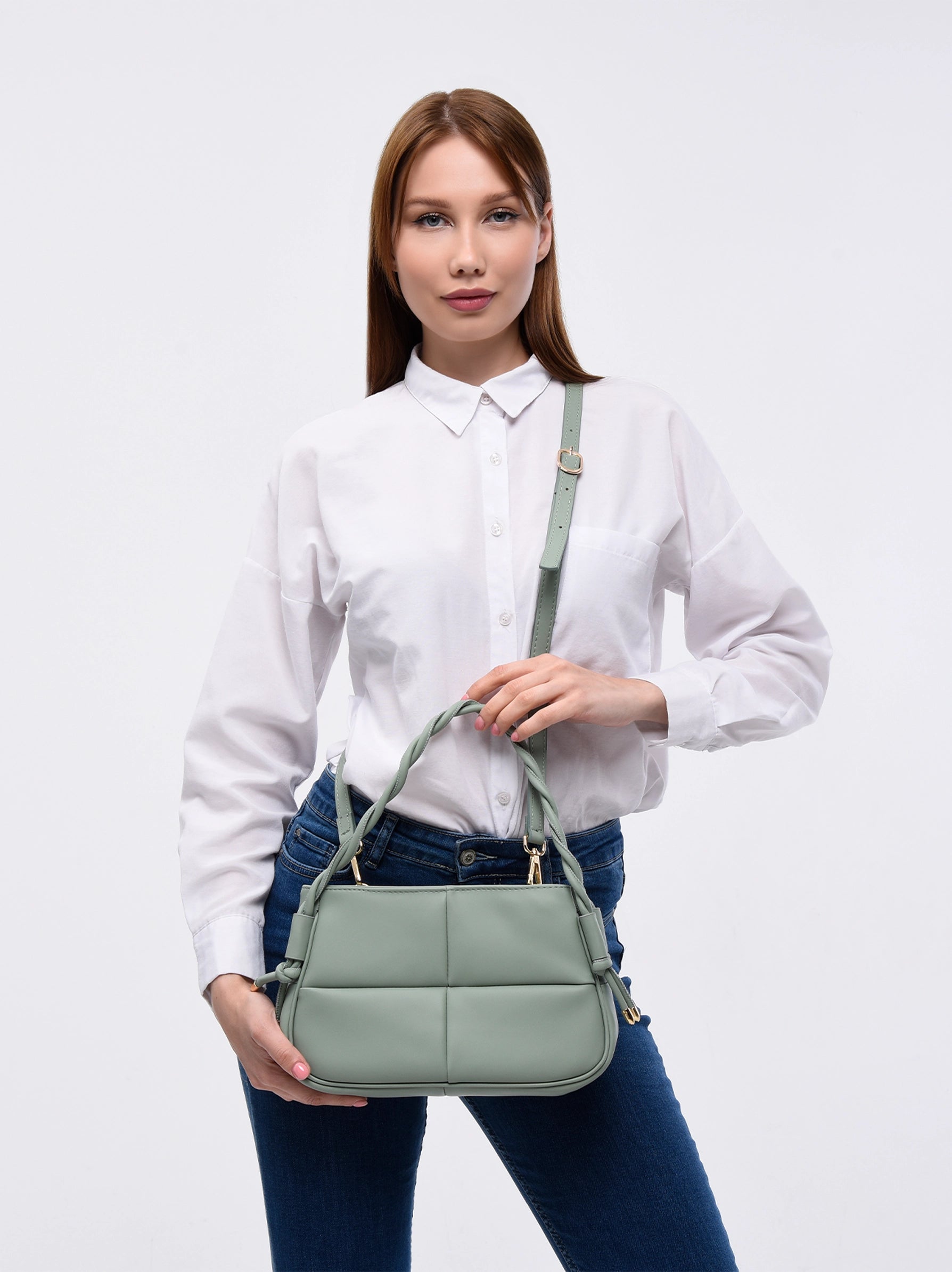 Khaki handbags outlet uk