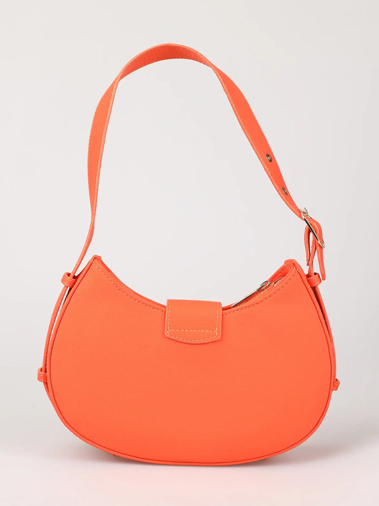 orange crescent bag	