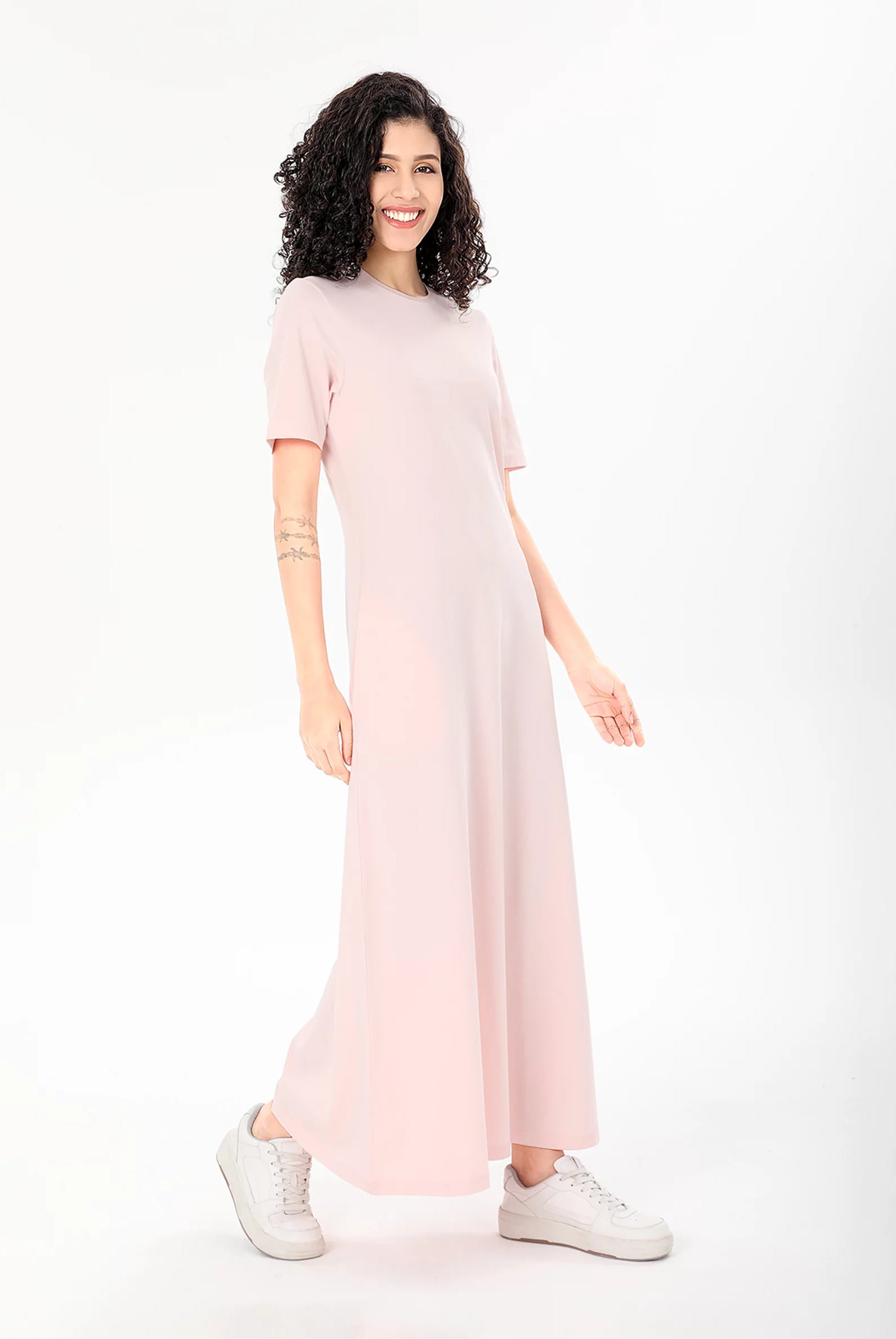 shop pink maxi dress