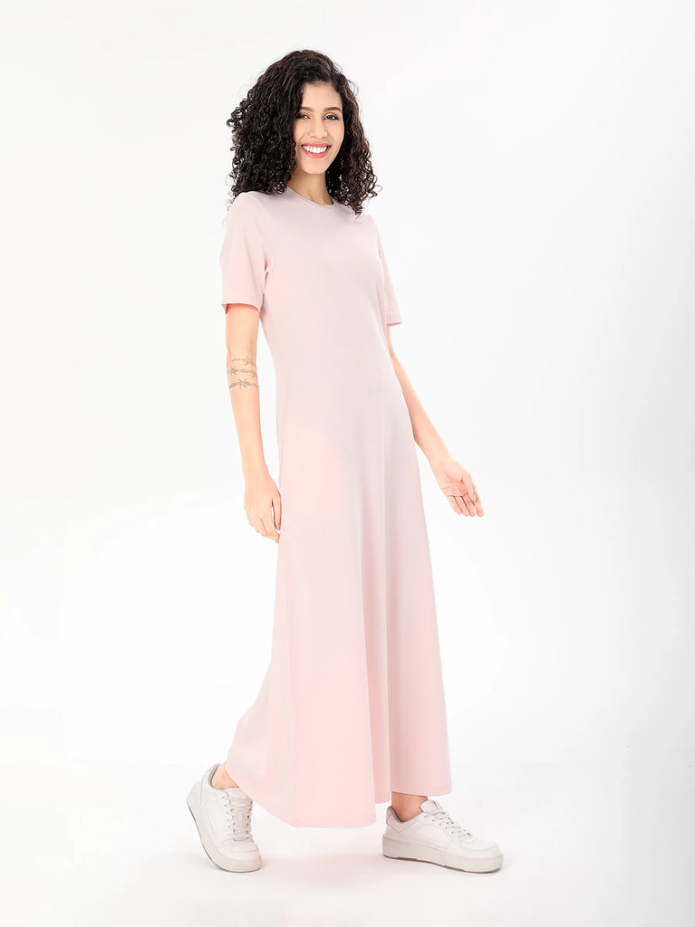 shop pink maxi dress