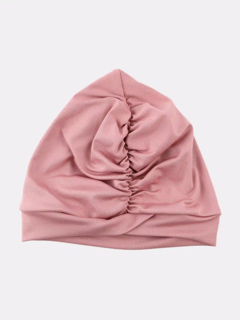 pink bathing cap