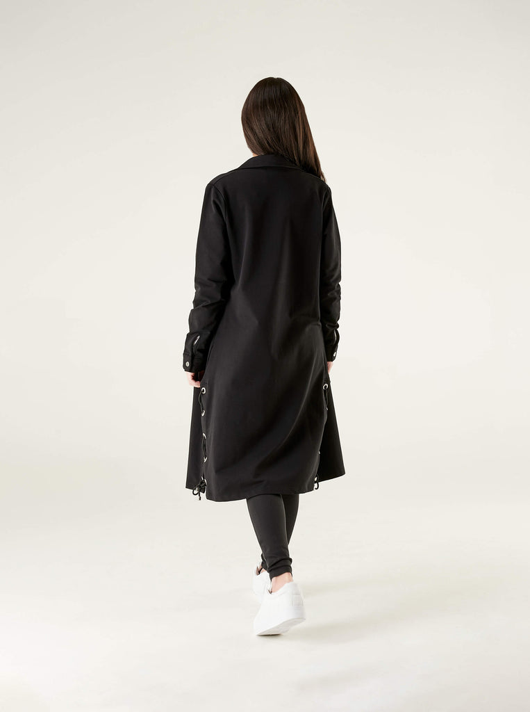 Black Eyelet Jacket uk