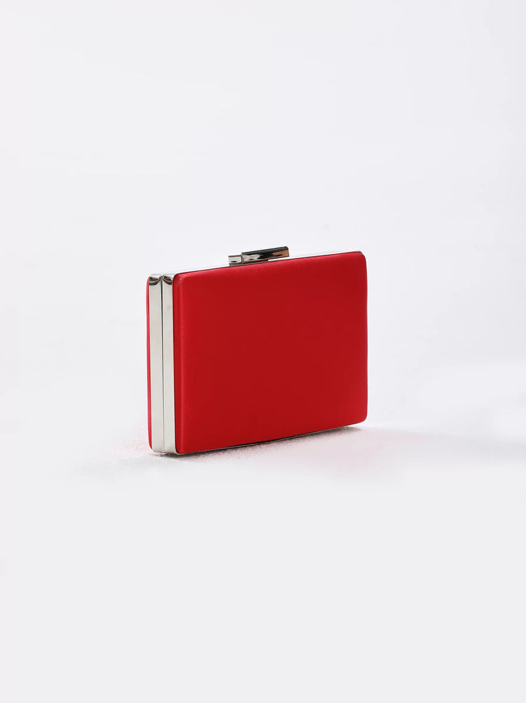 red clutch bags uk