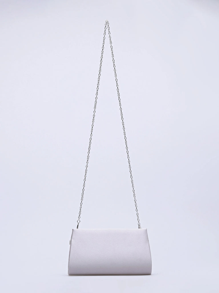 silver clutch