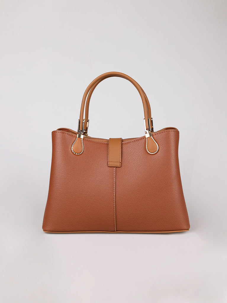 mini handheld bag camel