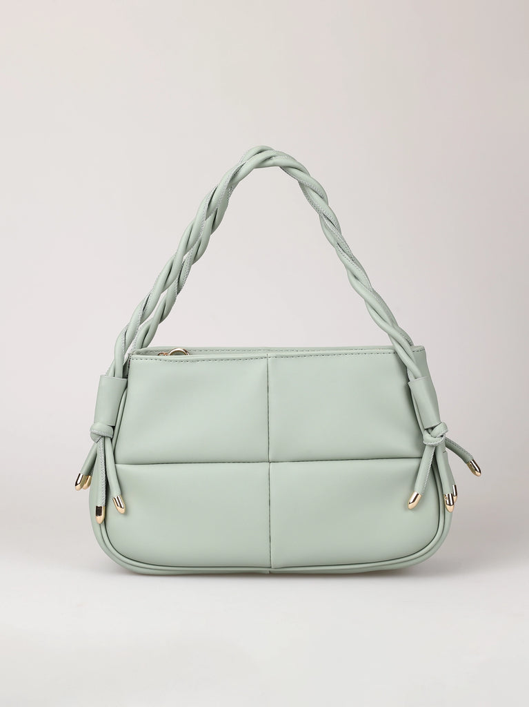 mint green handbag